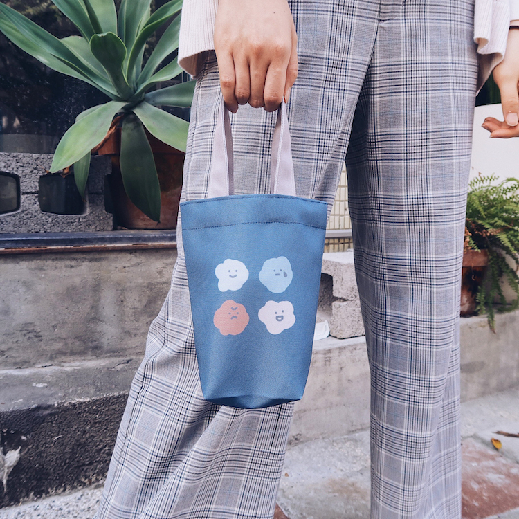 喜怒哀樂 防潑水飲料提袋