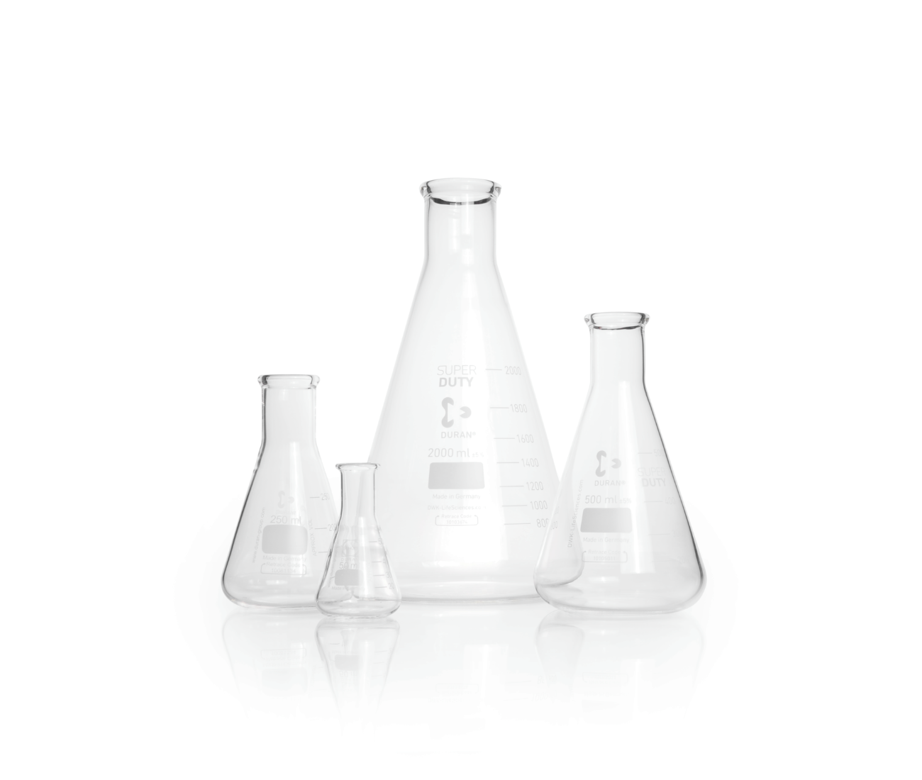 Flask, Erlenmeyer, Narrow Neck