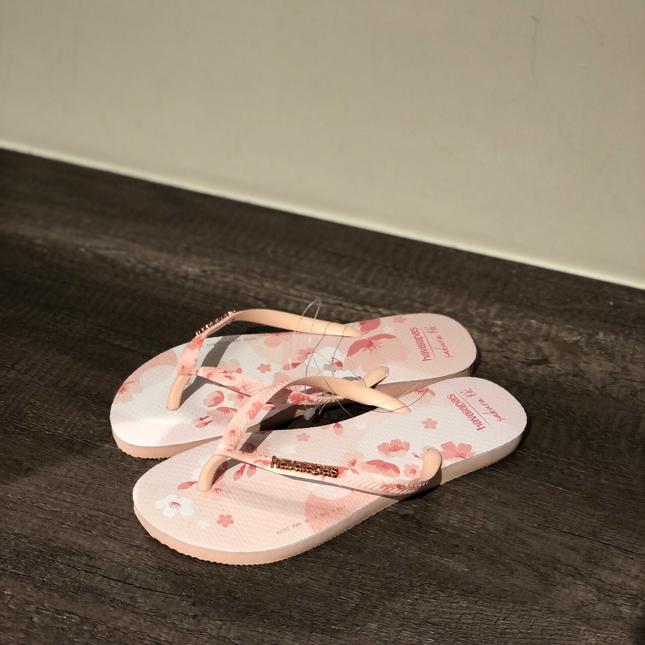 Havaianas哈瓦仕 拖鞋 夾腳拖 櫻花 粉 女款 4147596-0076