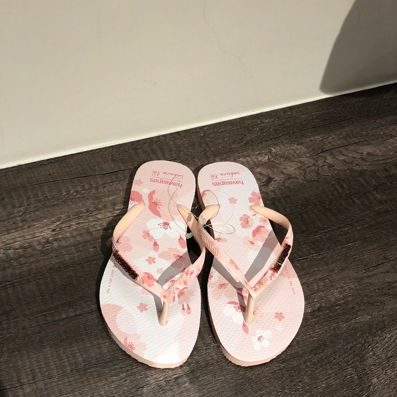 Havaianas哈瓦仕 拖鞋 夾腳拖 櫻花 粉 女款 4147596-0076