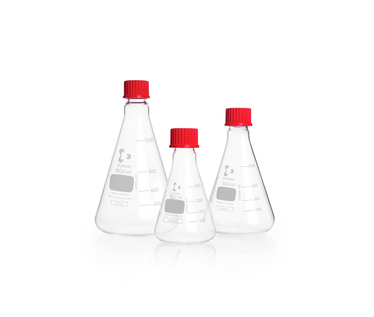 Flask, Erlenmeyer, Screwthread