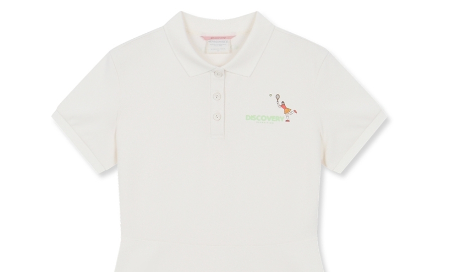 韓國代購 Discovery Expedition  Athleisure 女生連身裙 白 MAR-