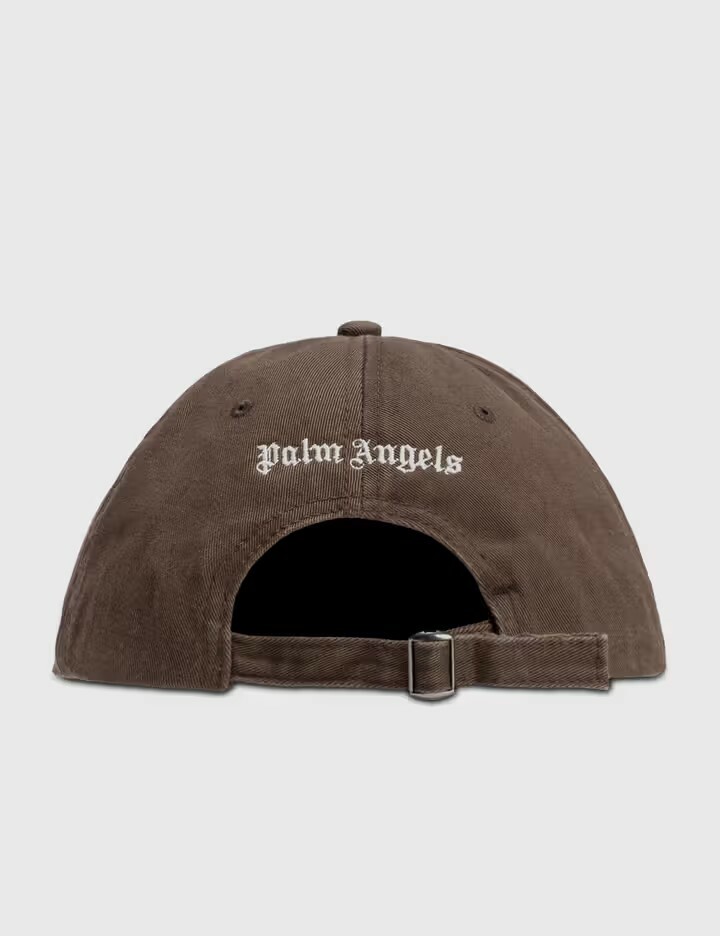 Palm Angels 刺繡字體Logo 做舊 破壞 棕色老帽