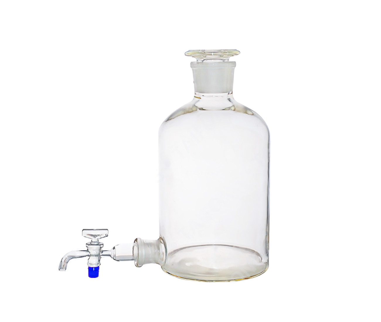 Glass distilled water bottle
