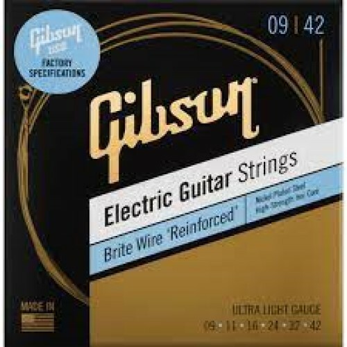 Gibson Electric Strings Brite Wire 'Reinforced' 09|42 10|46 電吉他弦 琴弦 吉他弦 【宛伶樂器】