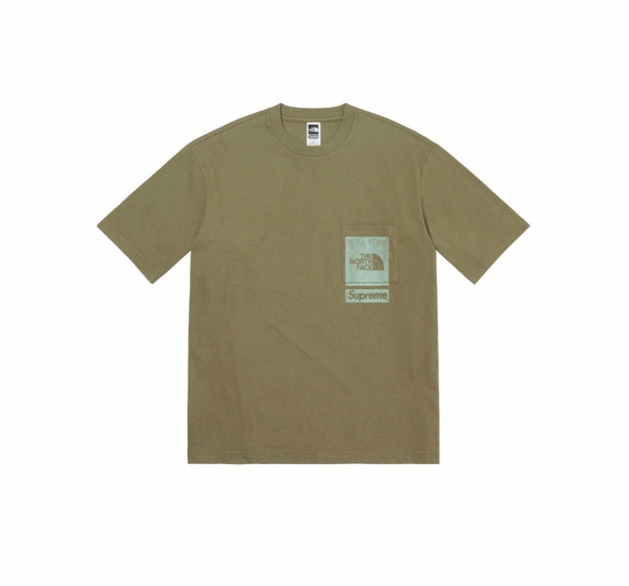 The north face deals x supreme tee