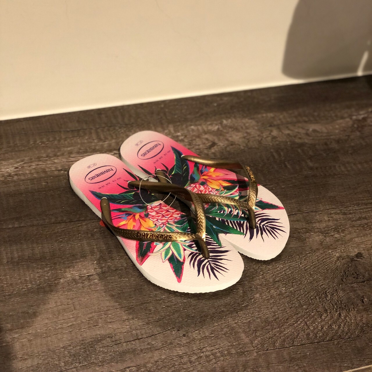 Havaianas 哈瓦仕 夾腳拖 拖鞋 女款 熱帶雨林 4122111-0001