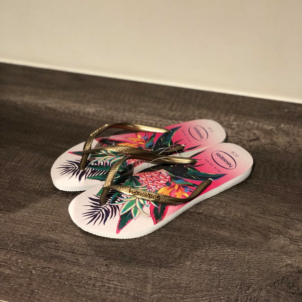Havaianas 哈瓦仕 夾腳拖 拖鞋 女款 熱帶雨林 4122111-0001