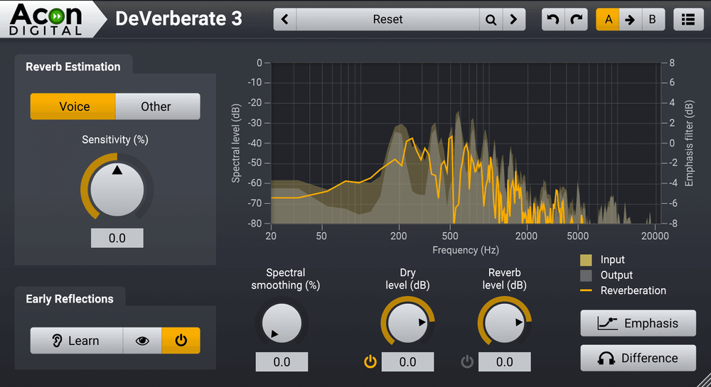 Acon DeVerberate 3 Reverb 消除 plugin (序號下載版)
