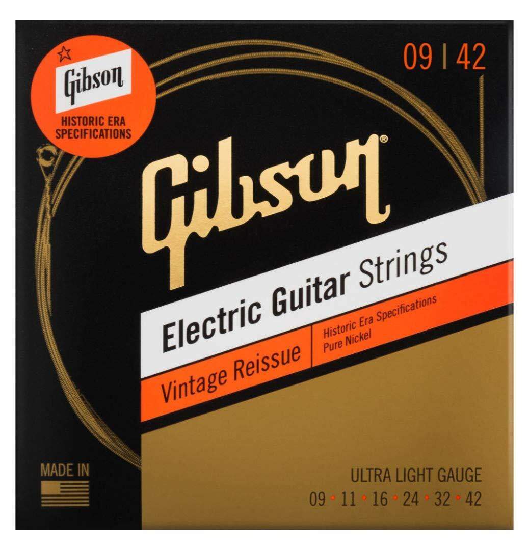 Gibson Electric Strings Vintage Reissue 09|42 10|46 電吉他弦 【宛伶樂器】