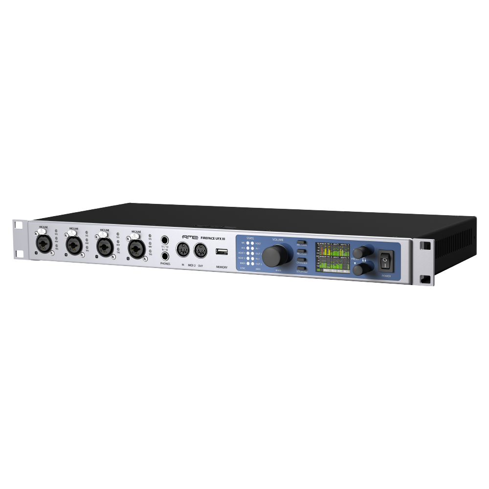 RME RME / Fireface UFX mk3 94in/94out USB 3.0錄音介面(iOS可用) — 三峽錄音 / 音響
