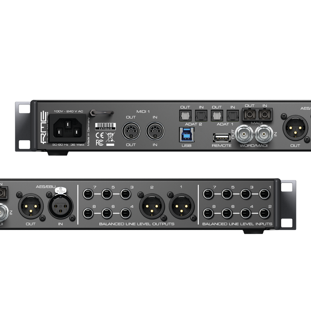 RME RME / Fireface UFX mk3 94in/94out USB 3.0錄音介面(iOS可用) 第 2 張圖片｜三峽錄音 / 音響