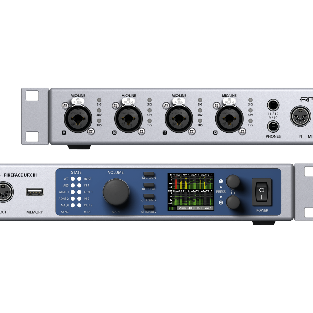 RME RME / Fireface UFX mk3 94in/94out USB 3.0錄音介面(iOS可用) 第 3 張圖片｜三峽錄音 / 音響