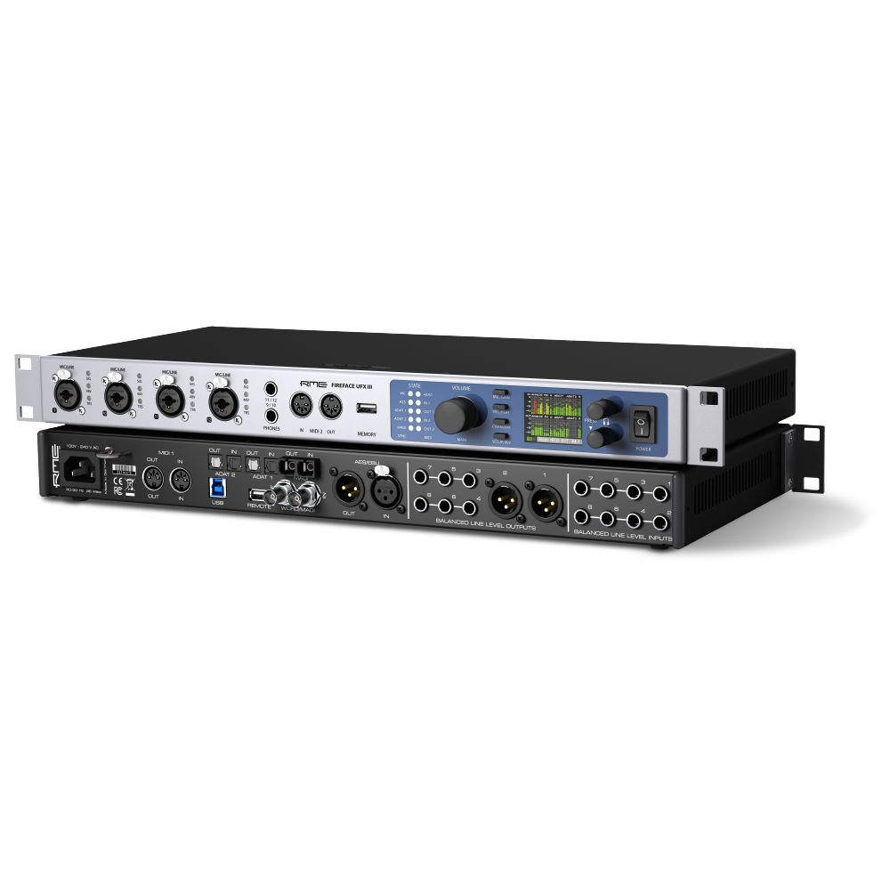 RME RME / Fireface UFX mk3 94in/94out USB 3.0錄音介面(iOS可用) 第 4 張圖片｜三峽錄音 / 音響