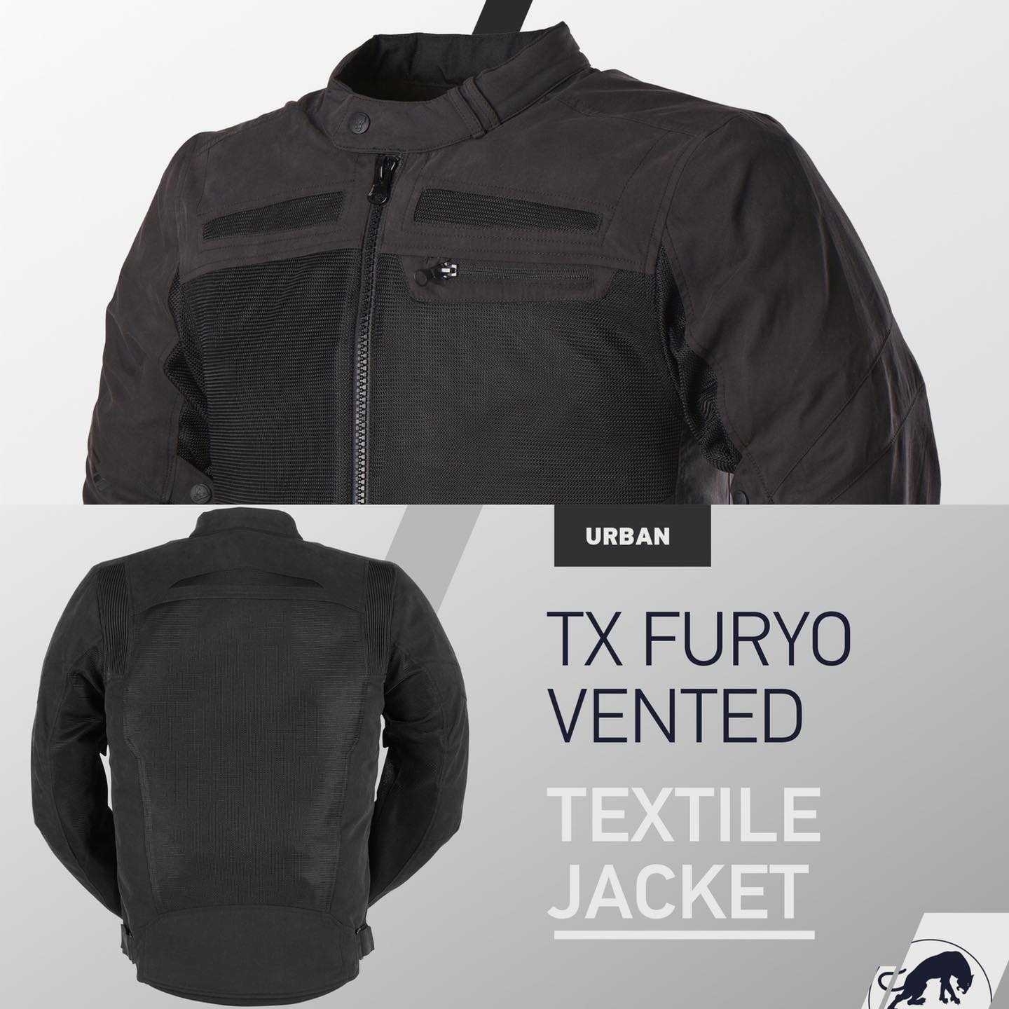 FURYGAN TX FURYO VENTED 黑 夏季防摔衣