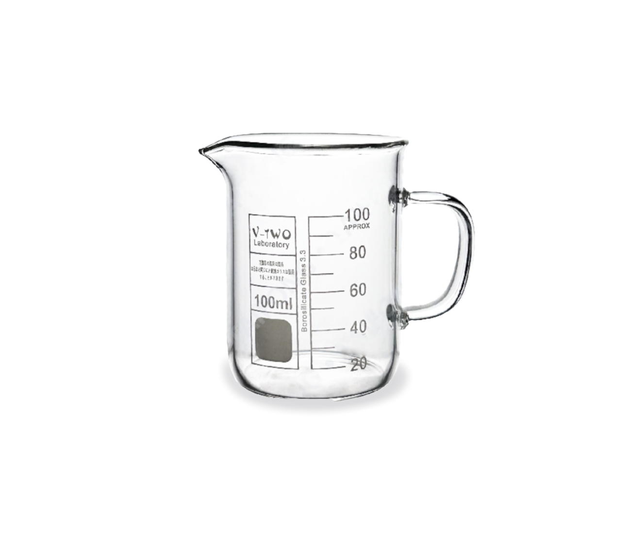 Beaker, Low Form, with Handle