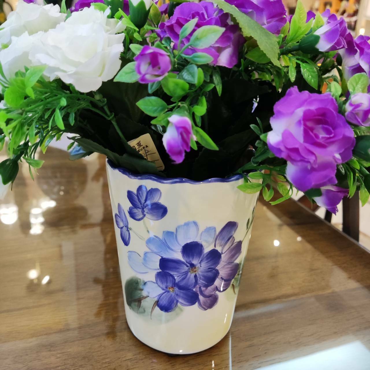 橢圓型廚具桶[MJ繡球花]