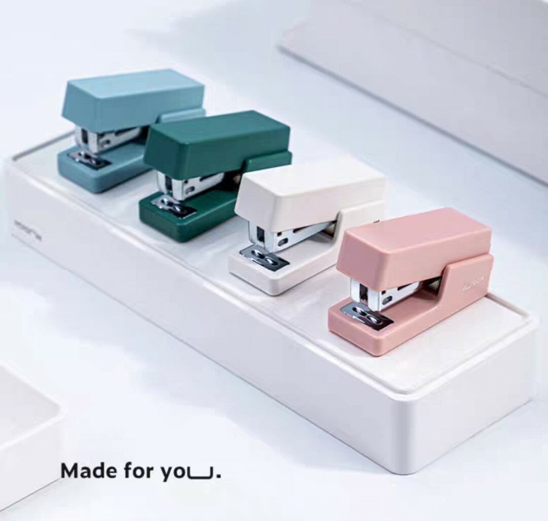 北歐風省力型迷你釘書機(買一送一)