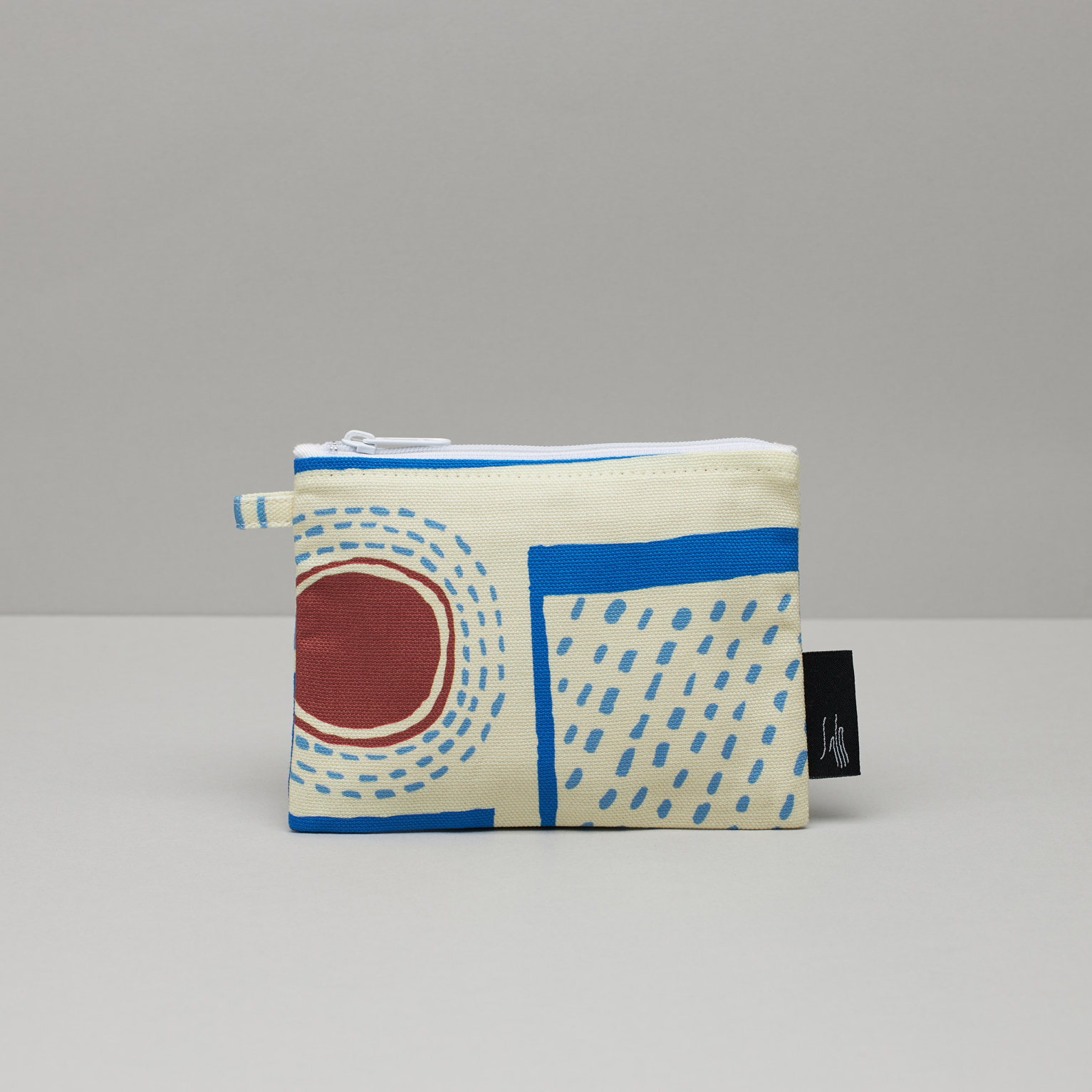 印花零錢包 / 相縫黃