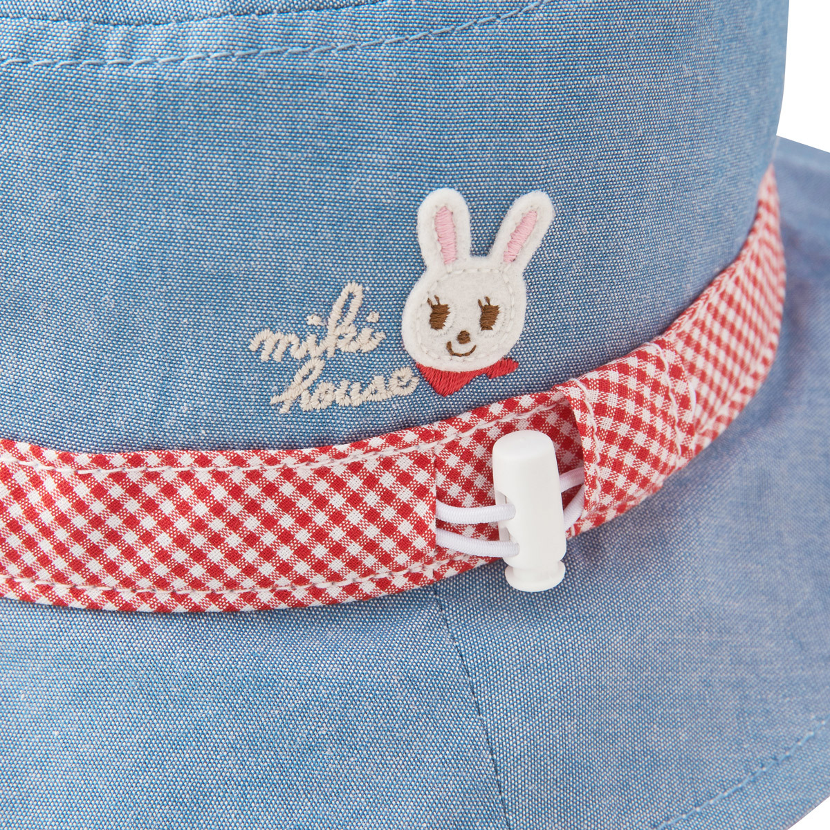 兔子刺綉防曬帽