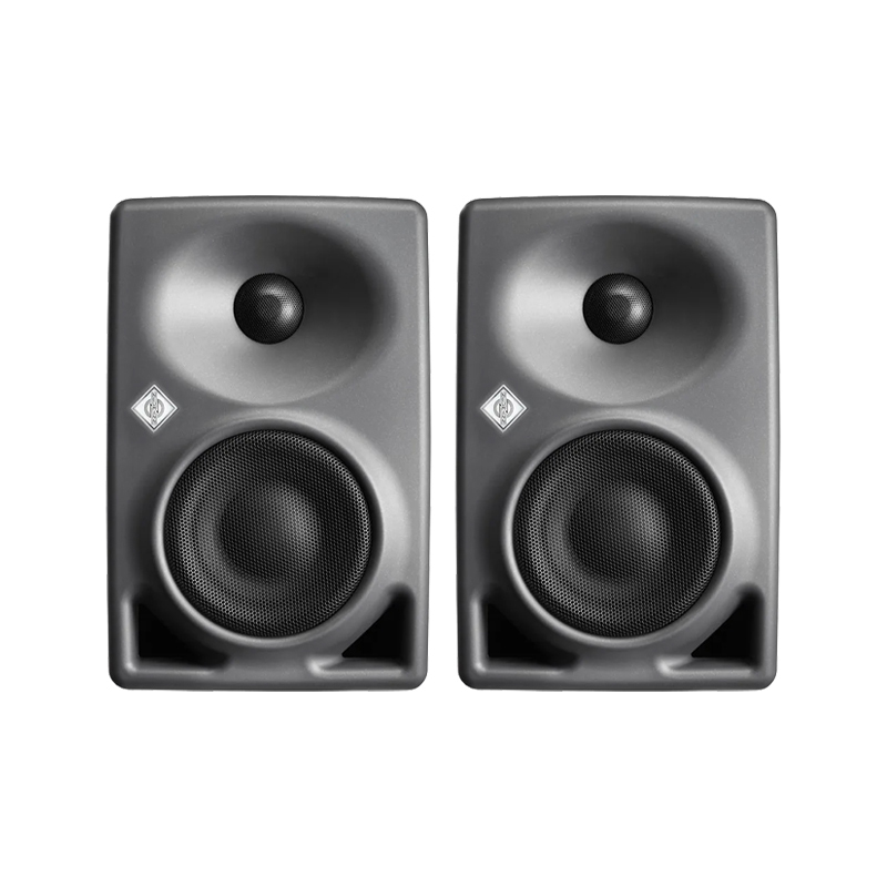 Neumann KH 80 DSP A G 4吋二音路主動式監聽喇叭｜DSP校正/深灰 (一對)