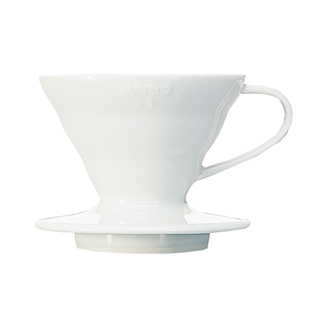 Hario V60白色瓷石濾杯 1~4杯 VDC-02W / 陶瓷濾杯 / 錐形濾杯 / 有田燒濾杯