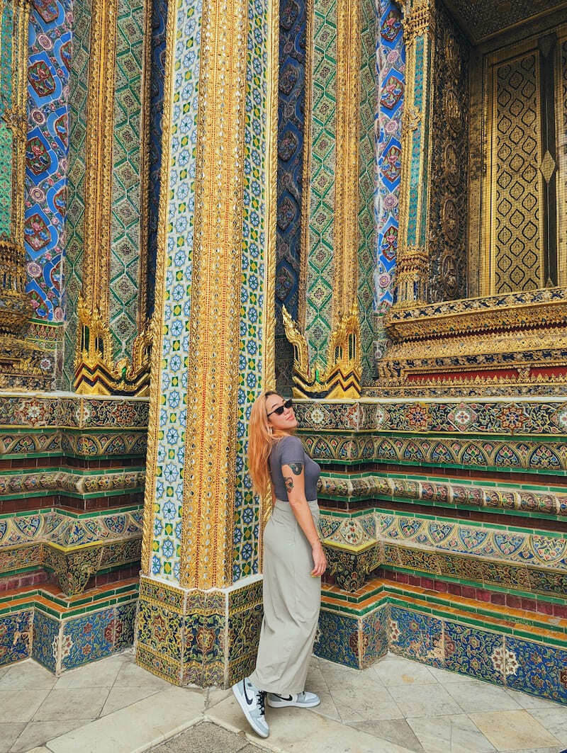 美式銀灰工裝長裙