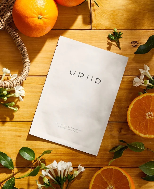 【URIID】橙花花園清新面膜 5片