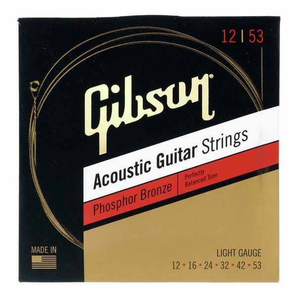 Gibson Acoustic Strings Phosphor Bronze 11|52 12|53 磷青銅【宛伶樂器】