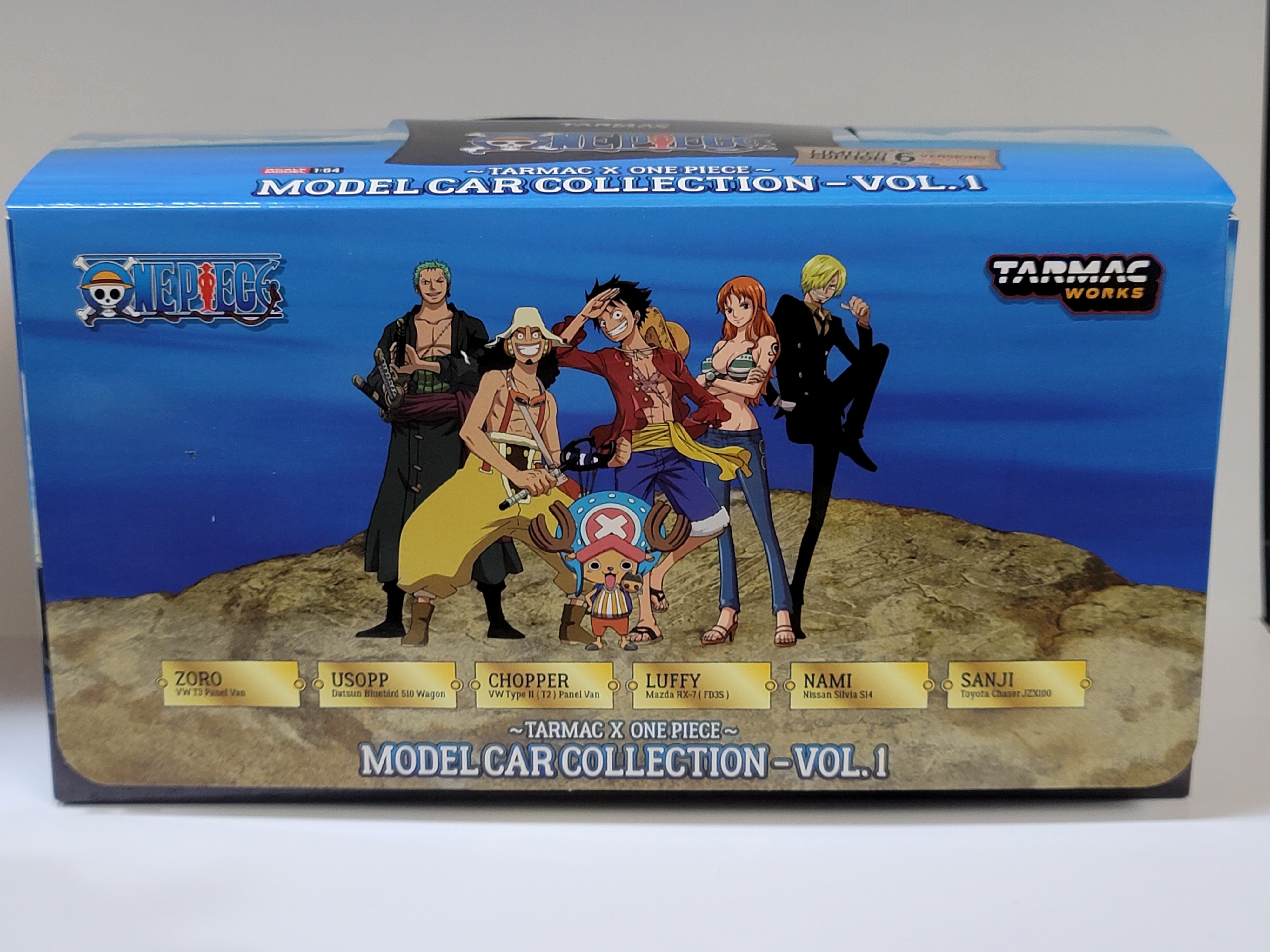 ONE PIECE セット1〜66 セット Tarmac Works x One Piece Model Car Collection VOL.1 - 6 Cars