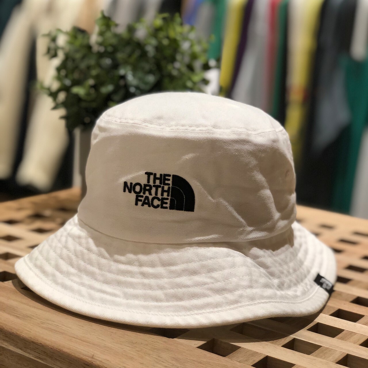 The north face LOGO刺繡漁夫帽 NE3HM03K