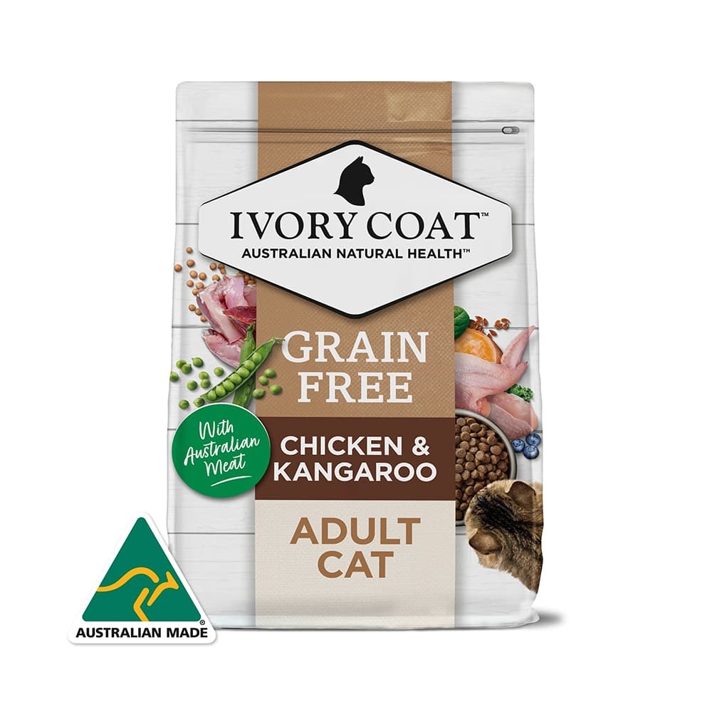 Ivory Coat 袋鼠肉雞肉室內成貓糧 2KG