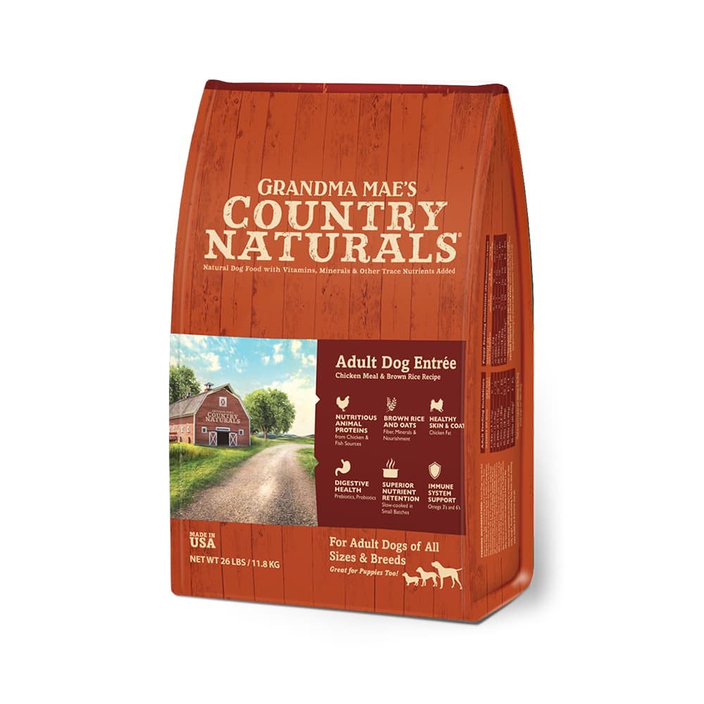 Country Naturals 鯡魚雞肉成犬糧腸道保護配方 12LB
