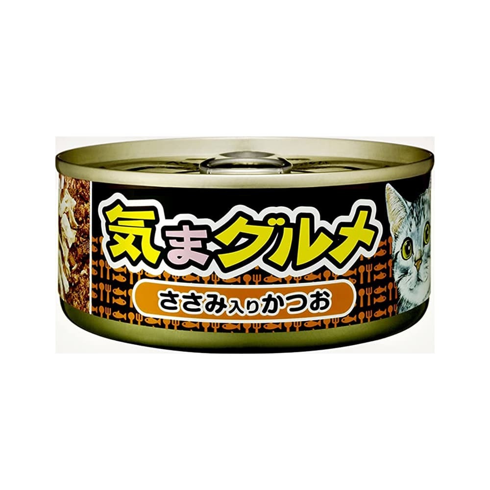 Aixia大滿足 貓罐頭 - 雞肉加鰹魚 (橙) 155G [KMA4-3]