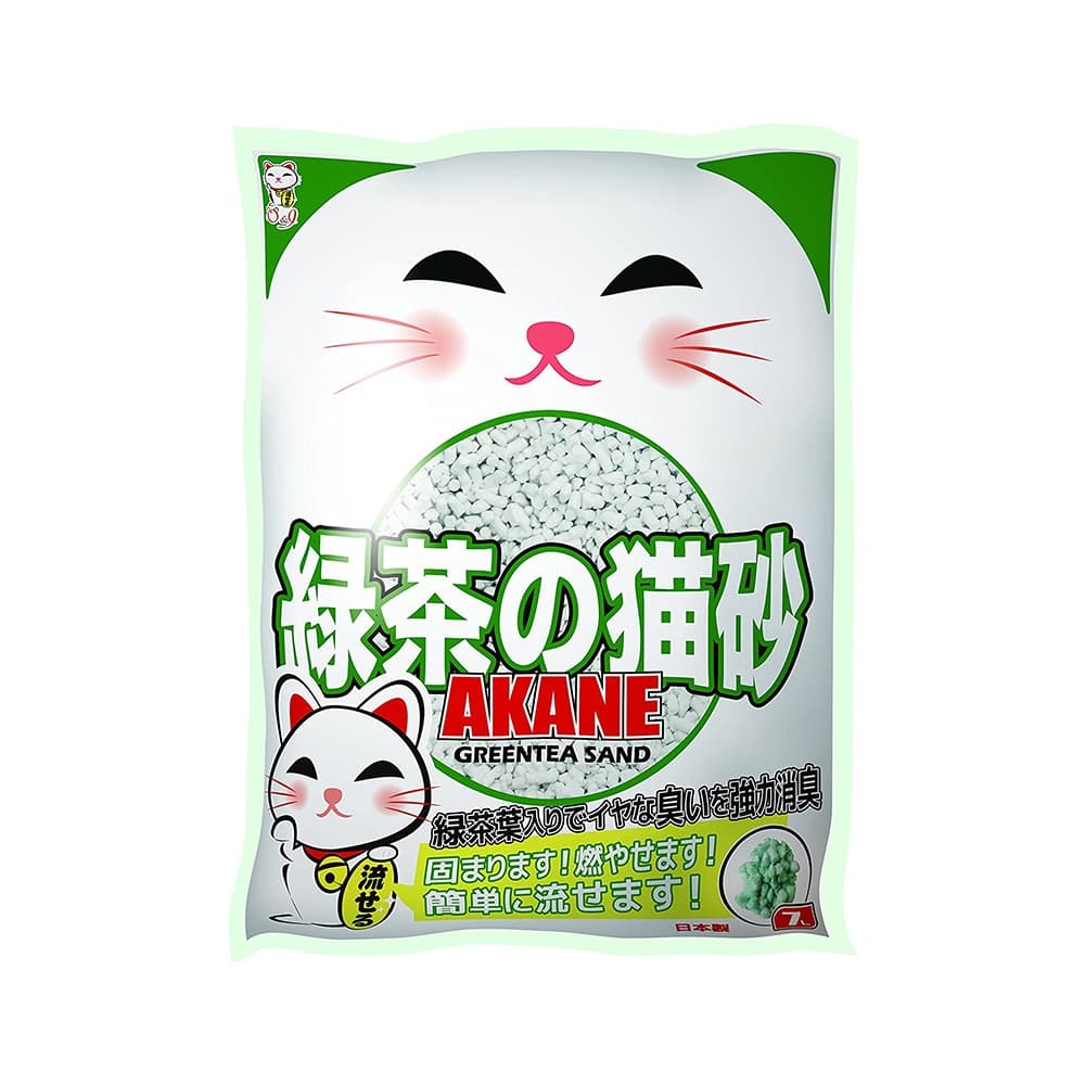 Akane 綠茶紙貓砂 7L