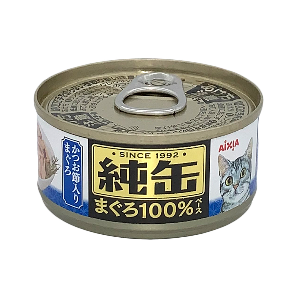 純缶 貓罐頭 (25)吞拿魚加鰹魚 (Tuna & Bonito) 65G