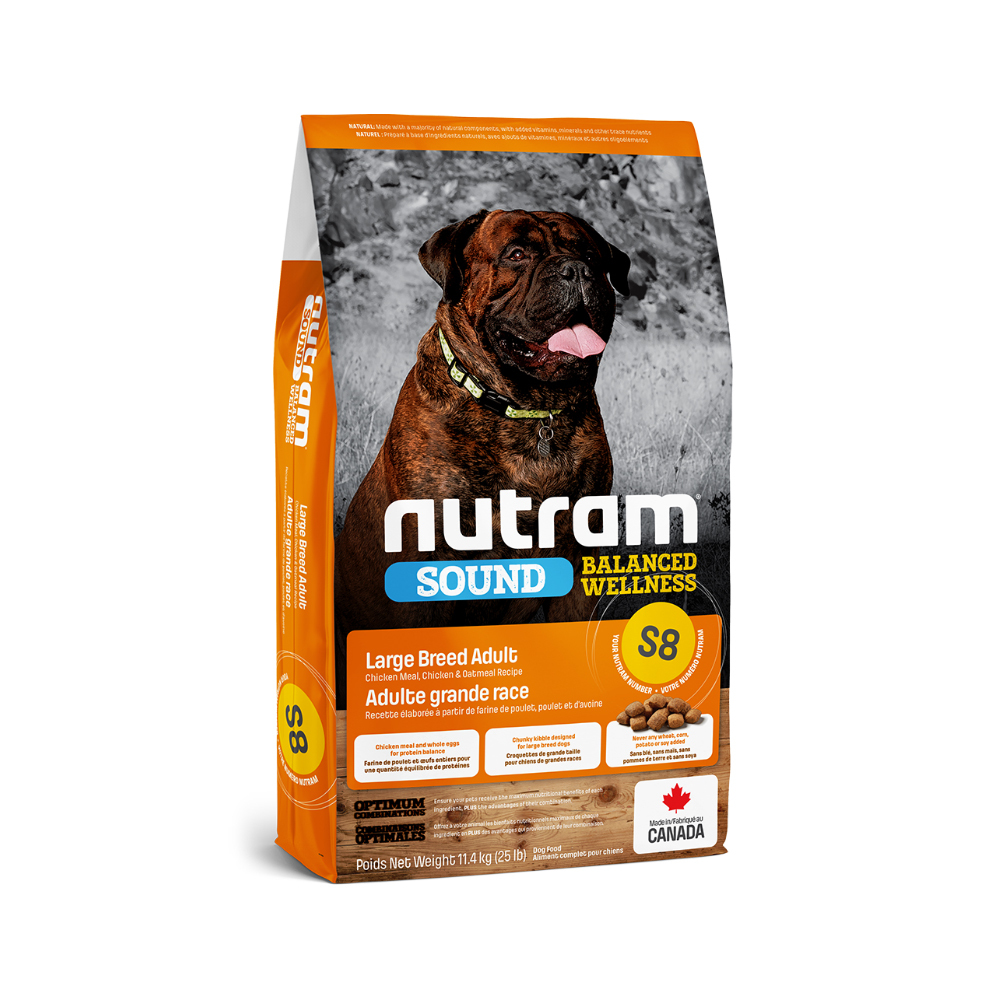 紐頓 Sound系列 S8 大型成犬糧 11.4KG