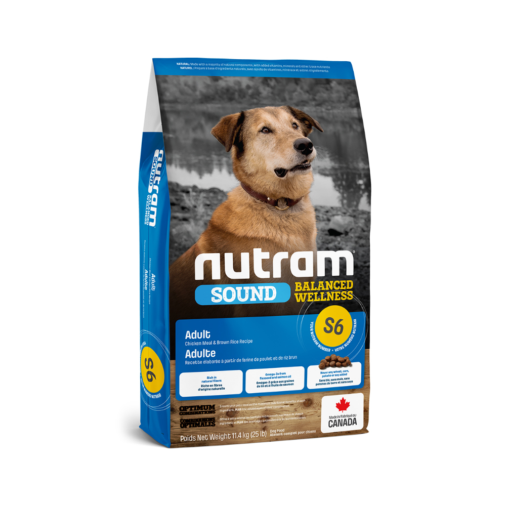 紐頓 Sound系列 S6 成犬糧 11.4KG