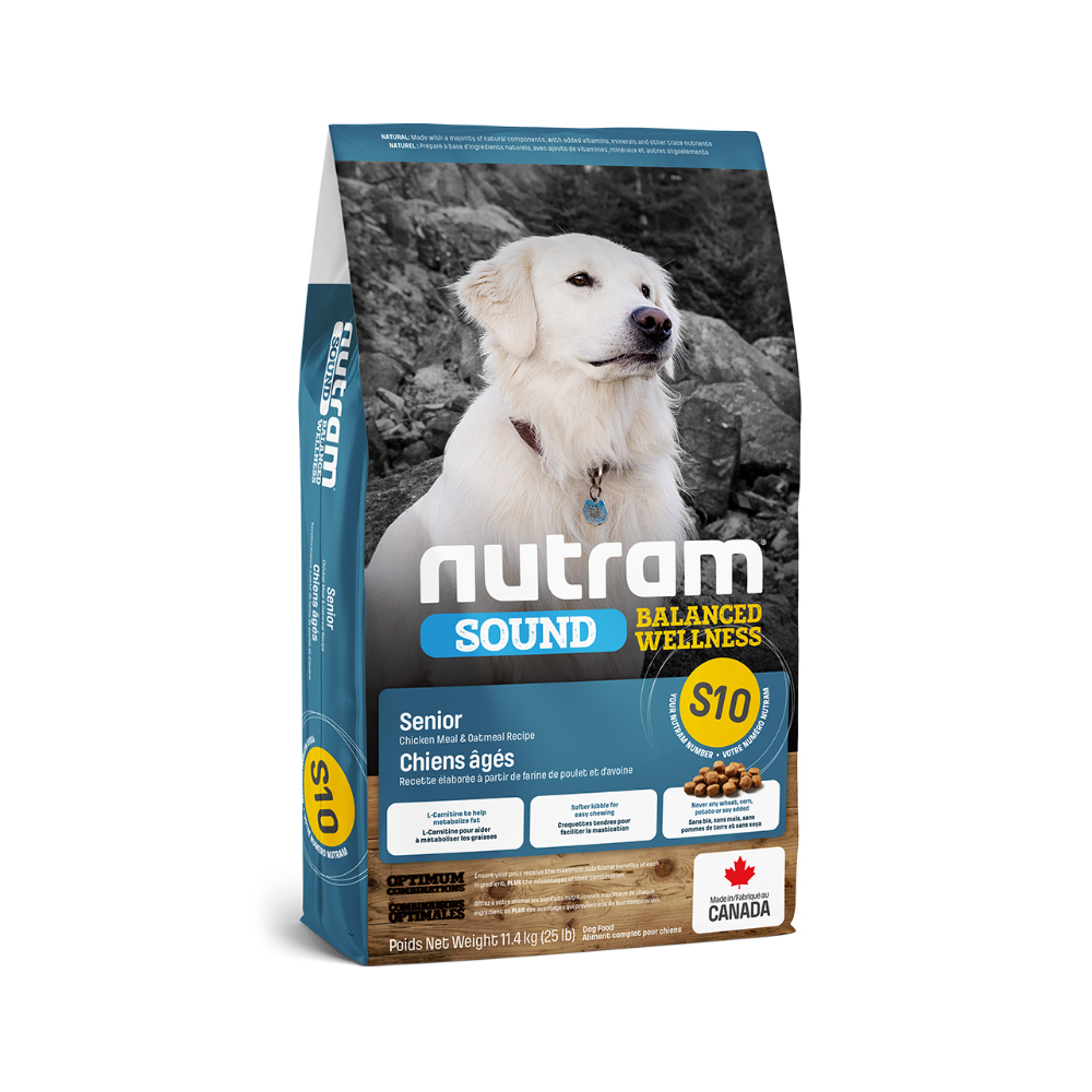 紐頓 Sound系列 S10 老犬糧 11.4KG
