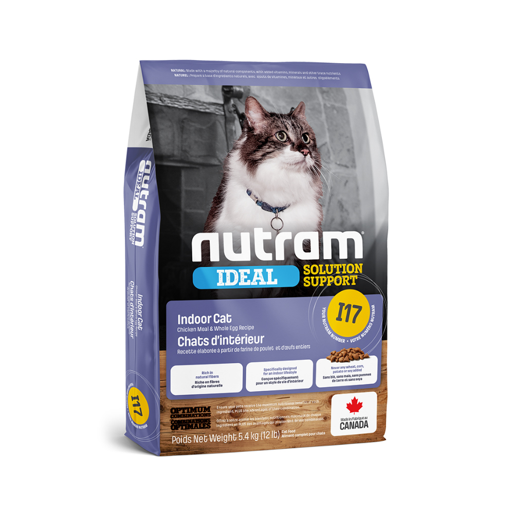 紐頓 Ideal系列 I17室內控制掉毛貓糧 5.4KG