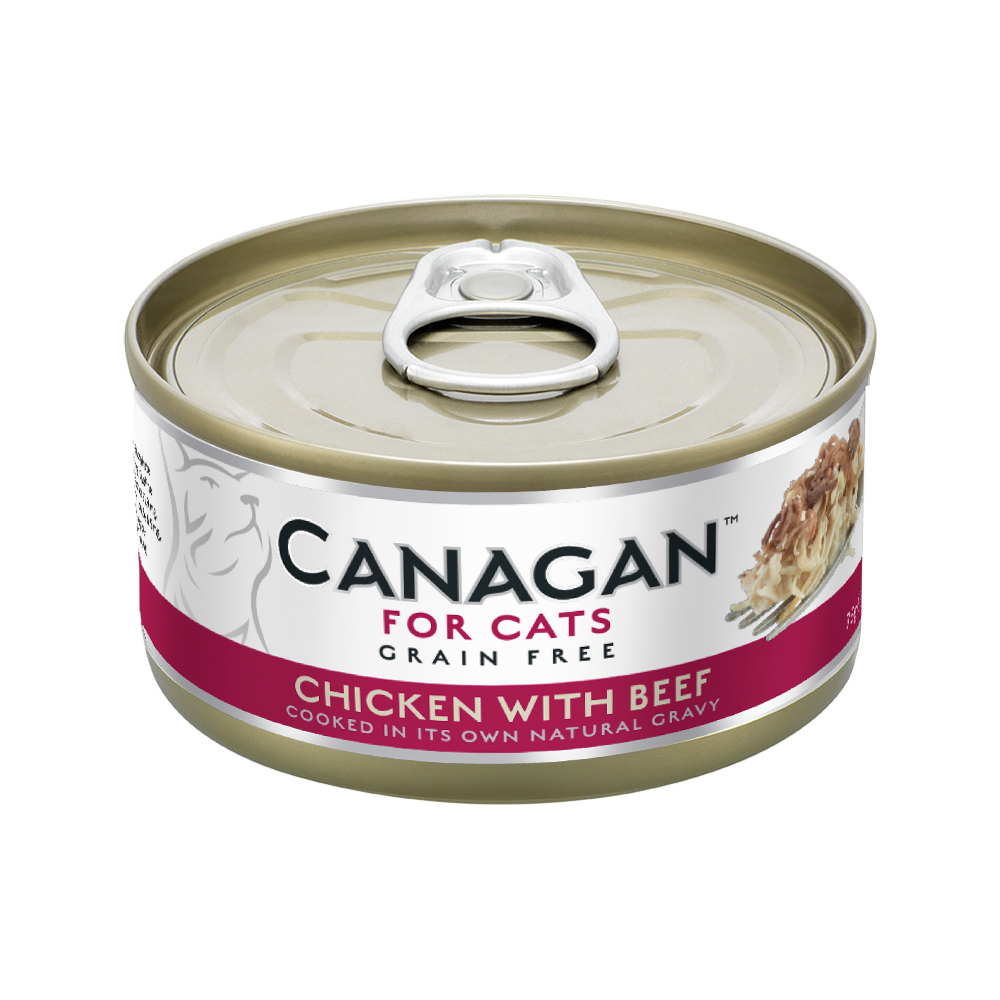 原之選 貓罐頭 - 雞肉伴牛肉配方 75G ( Chicken With Beef ) [原箱12罐]