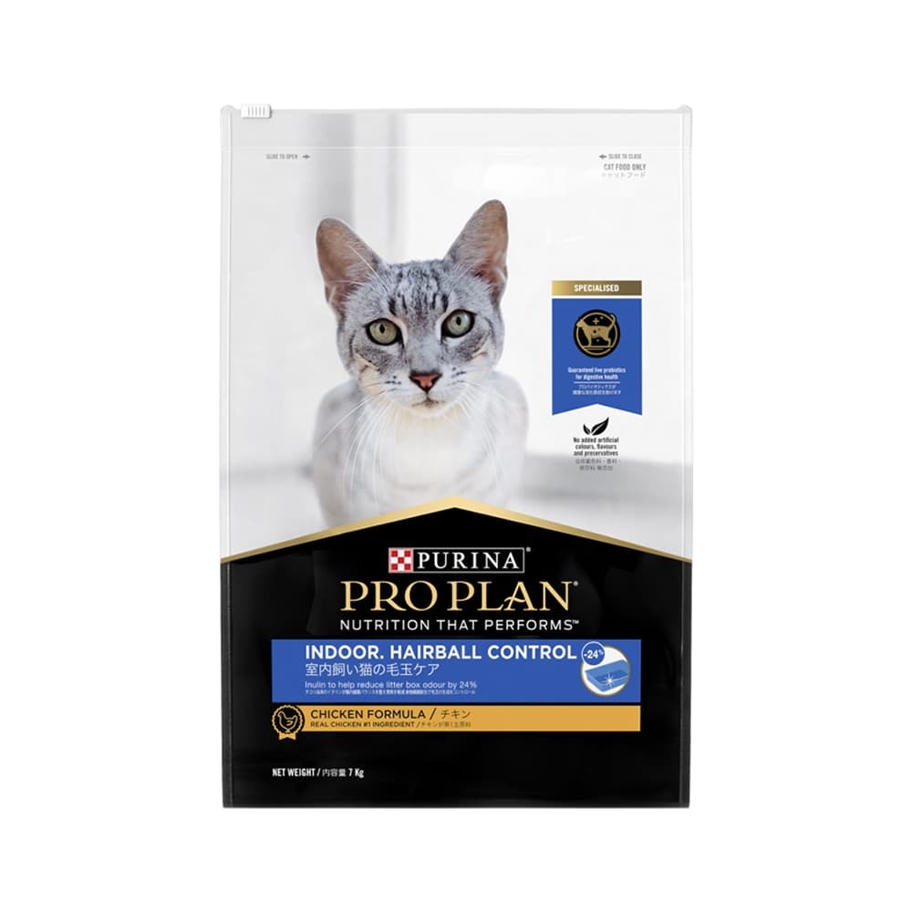 冠能 室內去毛球貓配方 7KG