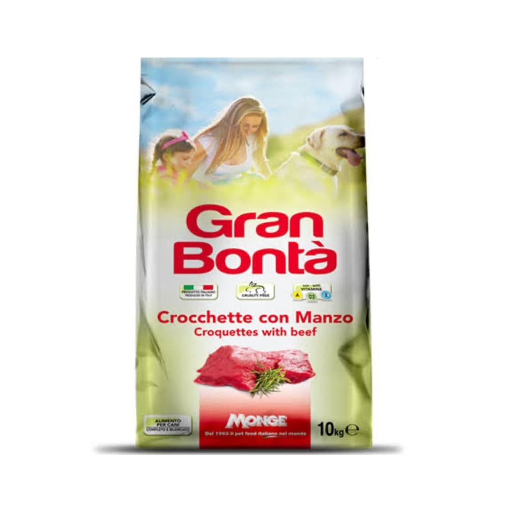 金毛達 牛肉配方狗糧 10KG