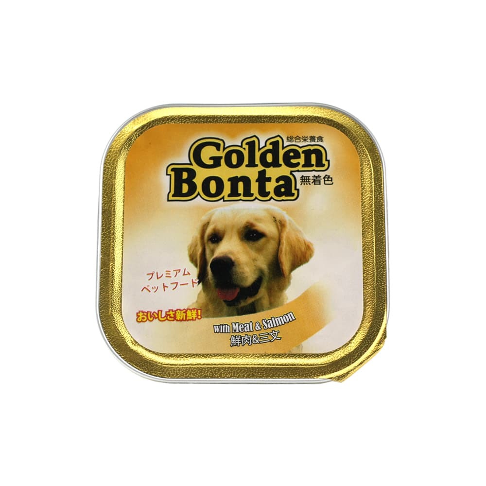 金毛迪狗罐頭 鮮肉三文魚 (Meat & Salmon) 100G