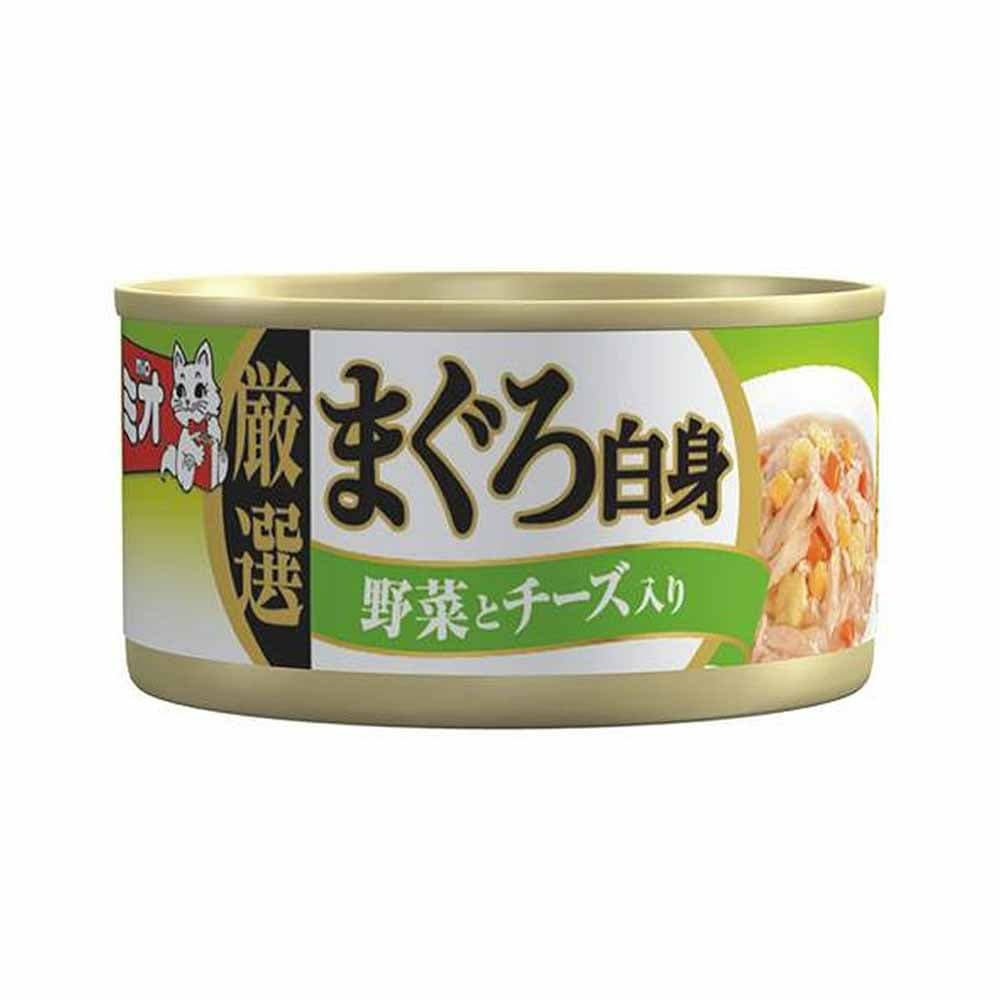 三才貓罐頭肉汁系列 (MI-4) 吞拿魚野菜加芝士 (Tuna , Veg & Cheese) 80G