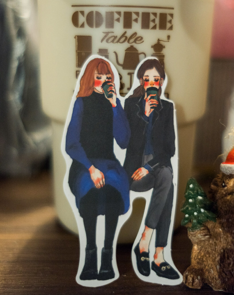 La Dolce Vita Tin Box Sticker Set - You And Me