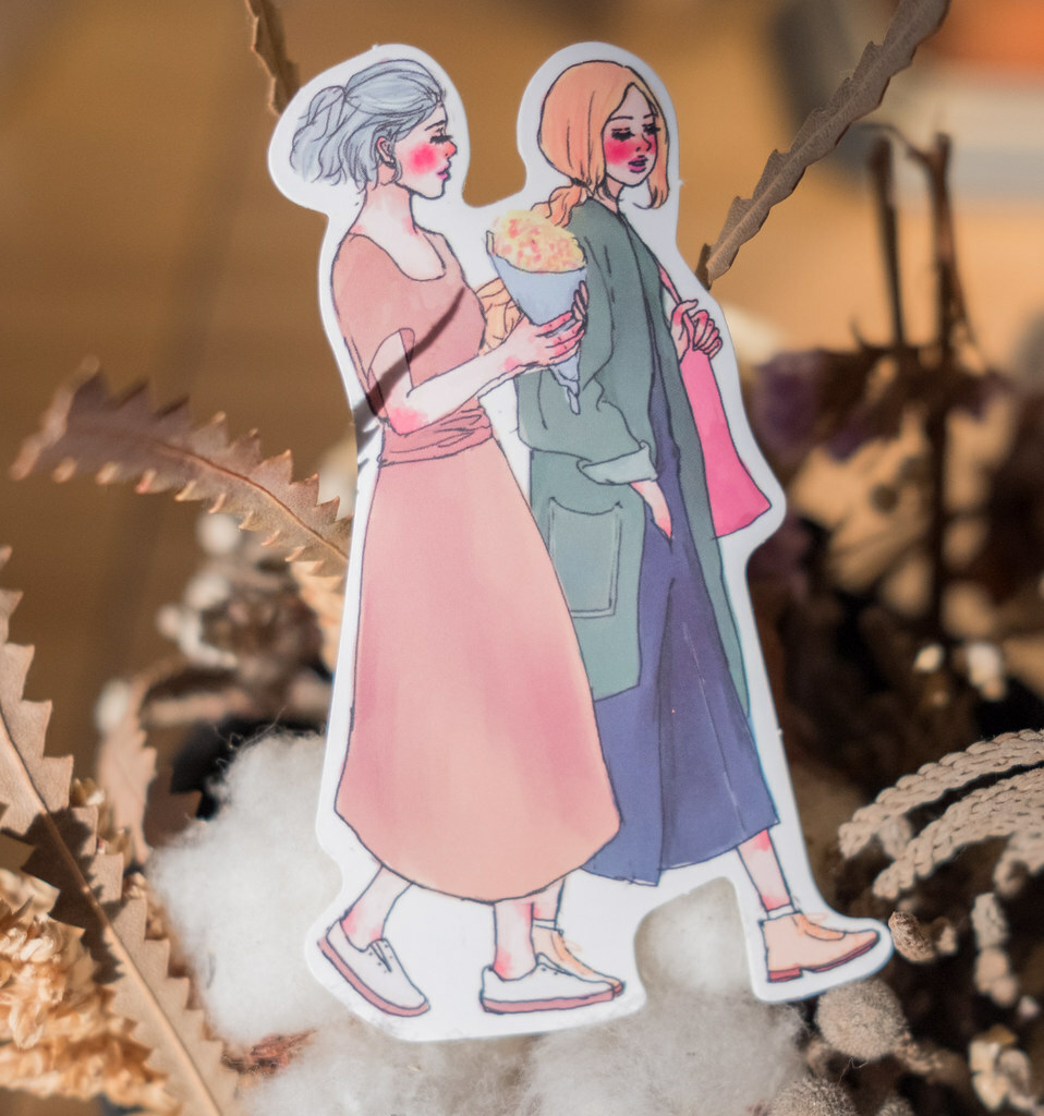 La Dolce Vita Tin Box Sticker Set - You And Me