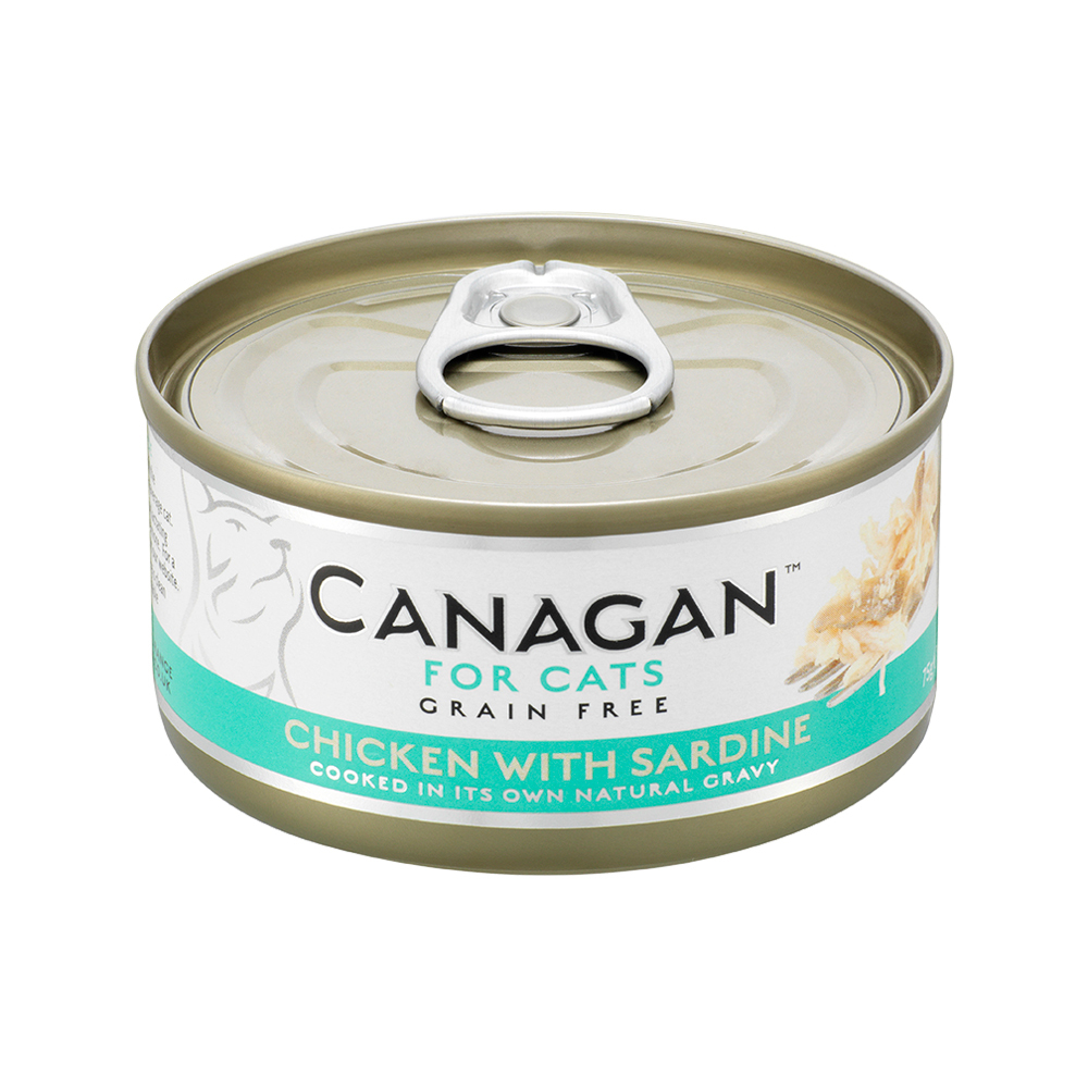 Canagan Canned Food - Chicken With Sardine For Cats 75g  [原箱12罐]