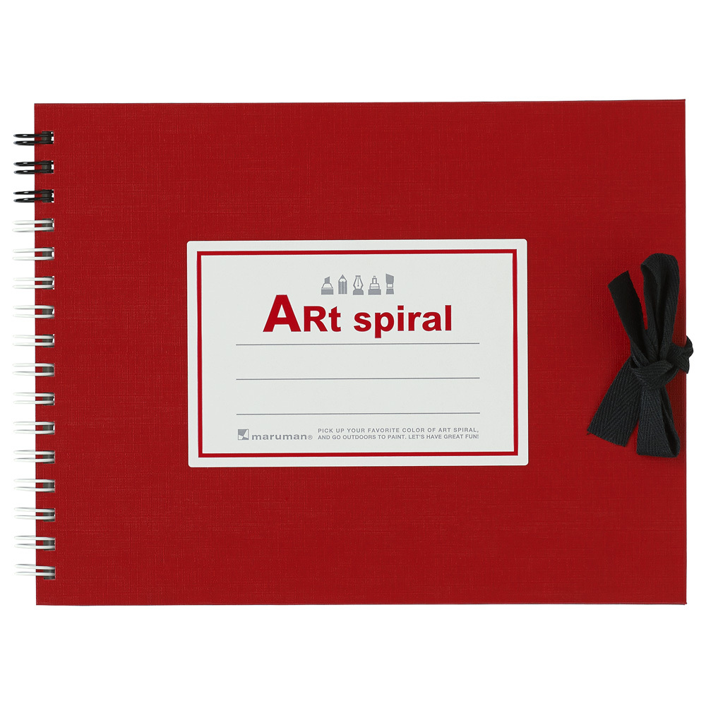 F3 線圈素描本 水彩本 24頁｜日本 maruman