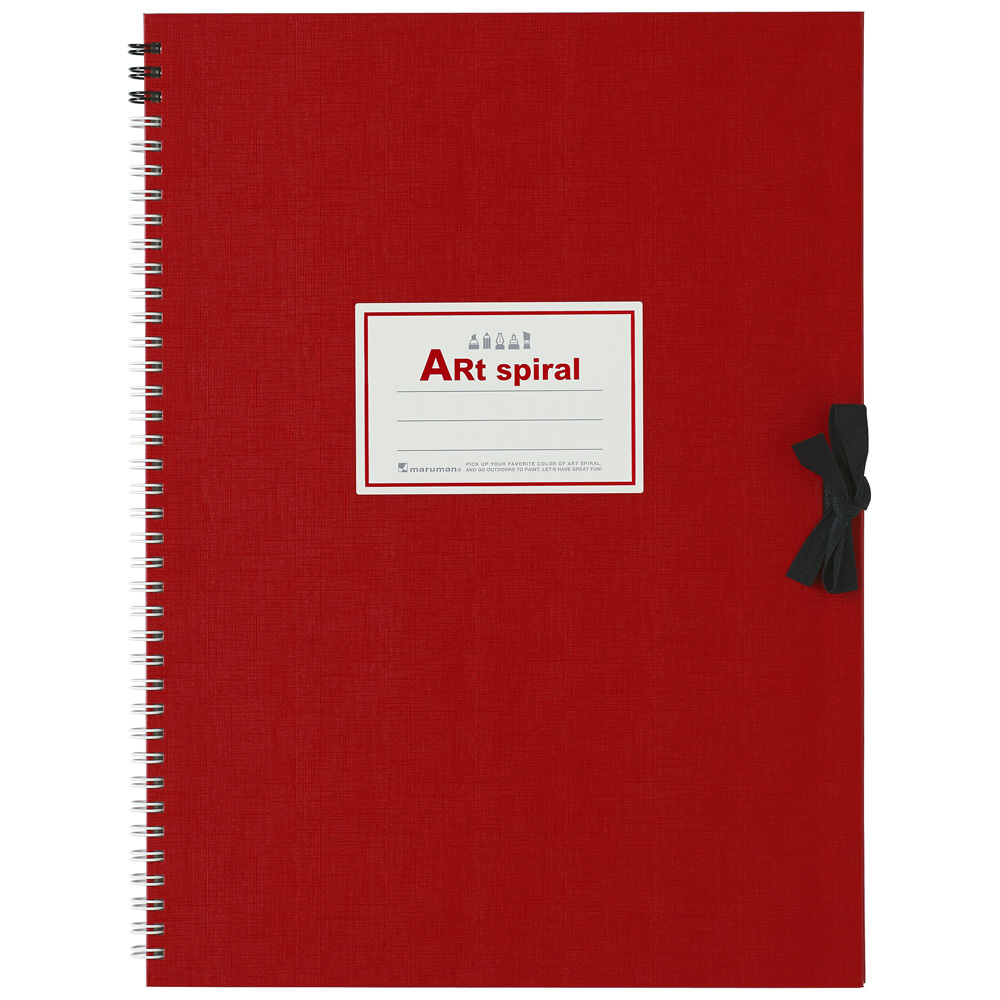 F6 線圈素描本 水彩本 24頁｜日本 maruman